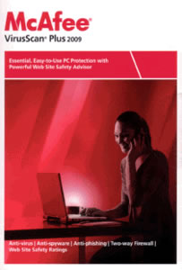McAfee VirusScan Plus 2009 with SiteAdvisor